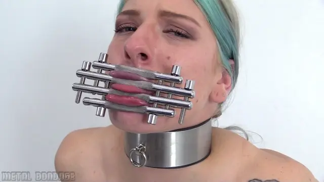 Poster: Metal Bondage – MB673 – Nora Sparkle – Lips and Tongue Press Poster: Metal Bondage – MB673 – Nora Sparkle – Lips and Tongue Press